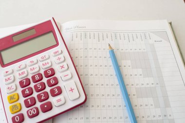 defter aylık Proje planlayıcısı 