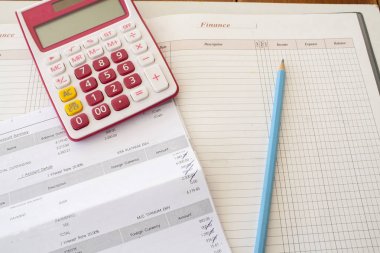 Belge ve defter aylık kayıt gider kredi kartı ve çek hesabı