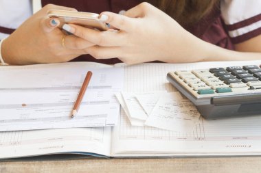 Belge ve defter aylık kayıt gider kredi kartı ve çek hesabı