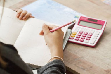 defter aylık planlayıcısı kayıt için mali 