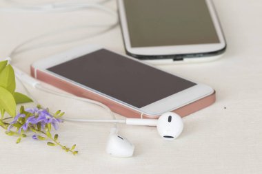 Mobil ve iletişim iş için kulaklık