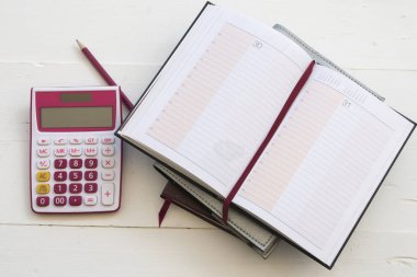 defter aylık planlayıcısı kayıt için mali 