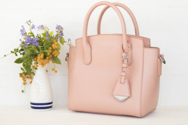 Pembe çanta koleksiyonu renkli moda kadın için