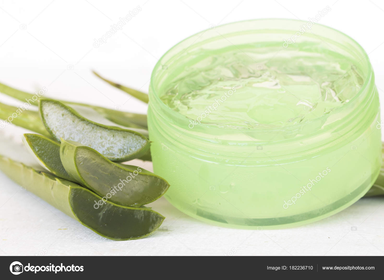 Natural Herbal Soothing Gel Extracts Aloe Vera Skin Face Stock Photo Image By C Phenphayom