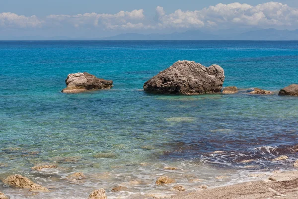 Agios Nikitas Beach, Lefkada, Wyspy Jońskie — Zdjęcie stockowe