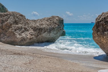 Megali Petra Beach, Lefkada, Ionian Islands
