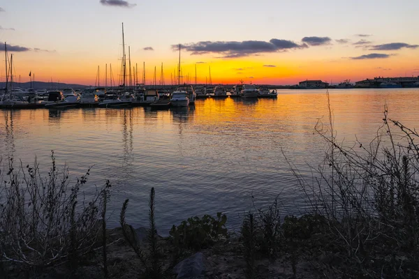 Hafen der Stadt Sosopol, Region Burgas — Stockfoto