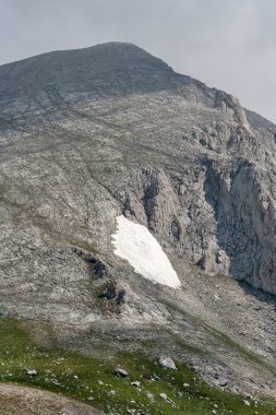 Şaşırtıcı görünümü Vihren tepe, Pirin Dağı