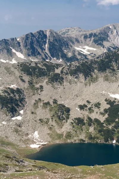 Pemandangan indah musim panas Vlahini Lakes, Pirin Mountain — Stok Foto