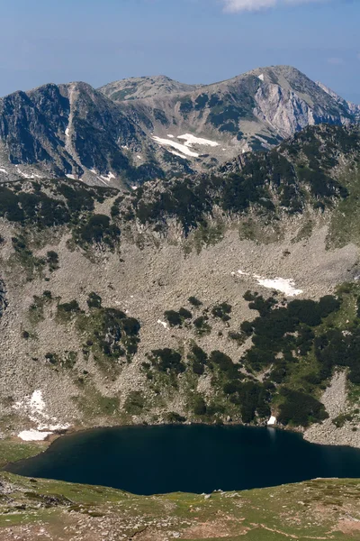 Гарне літо вид Vlahini озера, гори Пірін — стокове фото