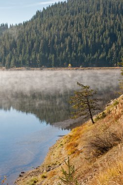 Sonbahar Golyam Beglik depo, Rodop dağ görünümünü