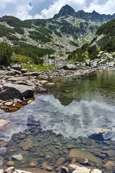 Danau Muratovo Atas, Pegunungan Pirin — Stok Foto