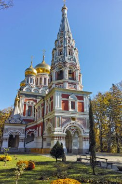 Rus kilise kasabasında Shipka, Bulgaristan