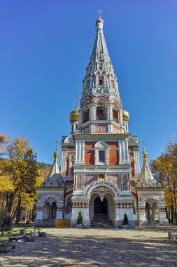 Rus kilise kasabasında Shipka, Bulgaristan