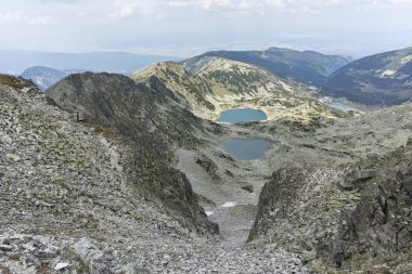 Musalenski göller üzerinden Musala tepe, Rila Dağı