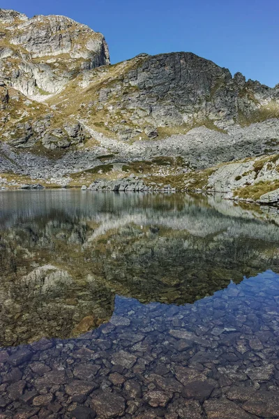 Amazing Landscape of Elenski lakes and Malyovitsa peak, Bulgaria — Stock Photo, Image