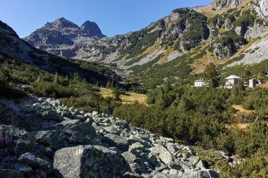Patika korkunç göl ve Malyovitsa tepe, Rila Dağı