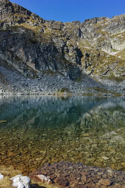 Amazing Landscape of Elenski lakes and Malyovitsa peak, Rila Mountain — Stock Photo, Image