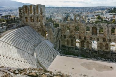 Atina, Attica akropolisi Herodes Atticus Odeon