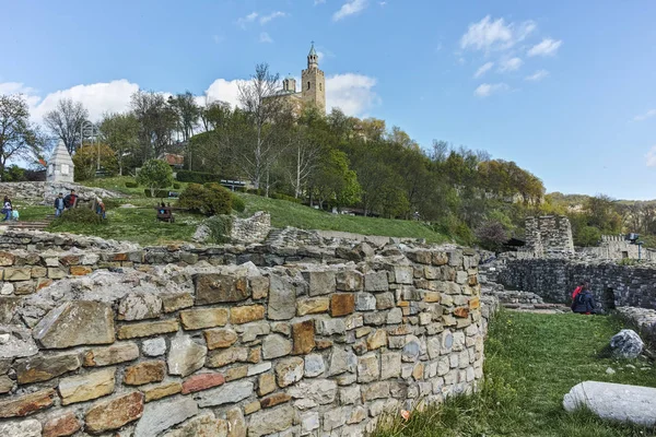 벨 리코 타 르노 보 불가리아-9 4 월 2017: 중세 요새 Tsarevets의 유적 — 스톡 사진