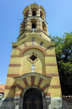 Plovdiv, Bulgaristan - 10 Haziran 2017: Eski şehir şehir Plovdiv, Sv.Nedelya kilisede
