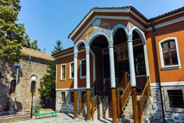 Perushtitsa, Bulgaristan - 4 Eylül 2016: 19, Perushtitsa, Plovdiv bölge Danov bina okul