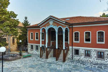 Perushtitsa, Bulgaristan - 4 Eylül 2016: 19, Perushtitsa, Plovdiv bölge Danov bina okul