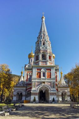 Rus kilise kasabasında Shipka, Bulgaristan