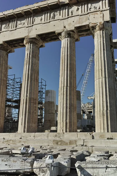 The Parthenon in the Acropolis of Athens, Attica — Stock Photo, Image