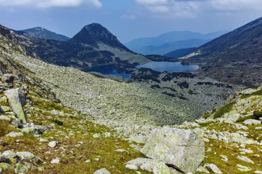 Panoramik Gergiyski göller, Pirin Dağı