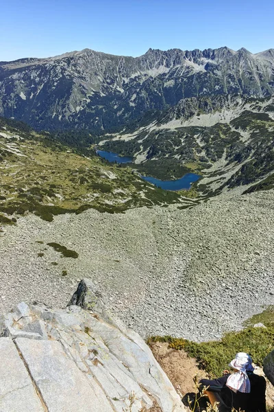 Amazing Landscape of Vasilashki lakes, Pirin Mountain — Stock Photo, Image