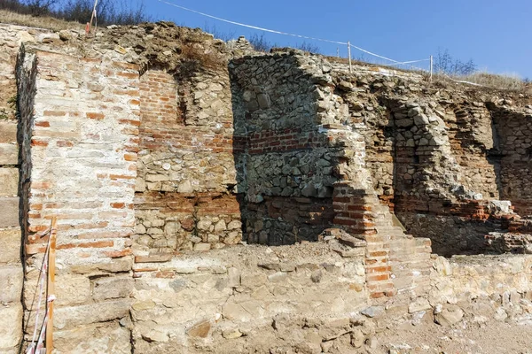 Ruins of ancient city Heraclea Sintica - built by Philip II of Macedon, Bulgaria — Stock Photo, Image