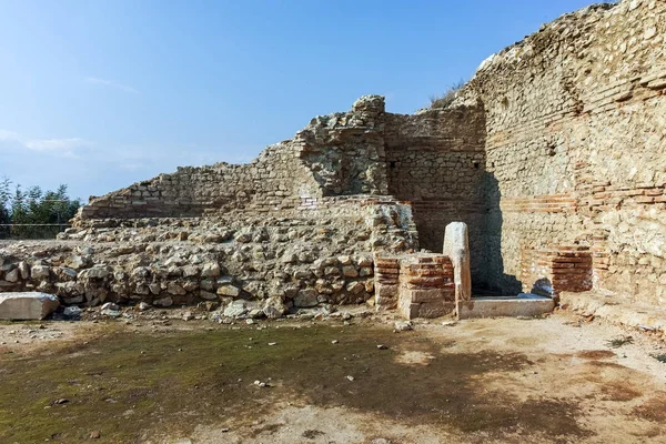 Antik kentin Heraclea Sintica - Makedonya, Bulgaristan Philip II tarafından inşa kalıntıları — Stok fotoğraf