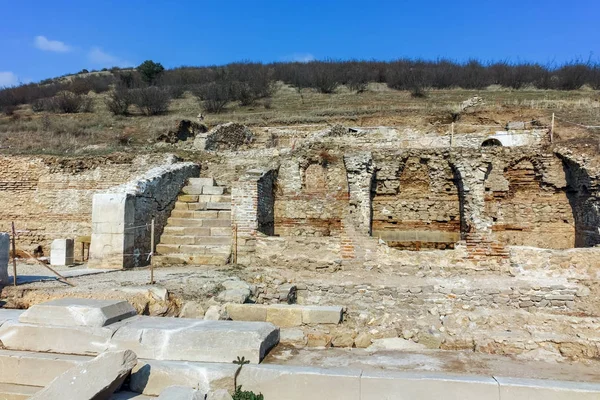 Ruins of ancient city Heraclea Sintica - built by Philip II of Macedon, Bulgaria — Stock Photo, Image