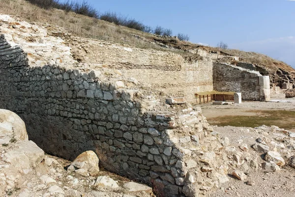 Ruinerna av antika staden Heraklea Sintica - byggd av Philip Ii av Makedonien, Bulgarien — Stockfoto