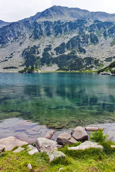 Banderishki Berghöna Peak Och Fish Lake Berget Pirin Bulgarien — Stockfoto