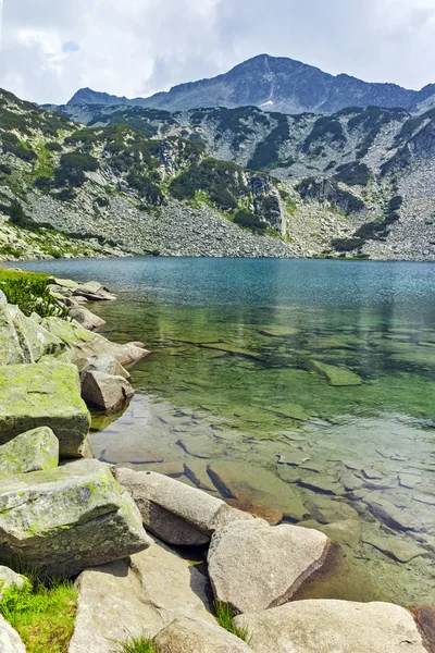 Bănderiški Čukar Peak Pesce Lago Montagna Pirin Bulgaria — Foto Stock