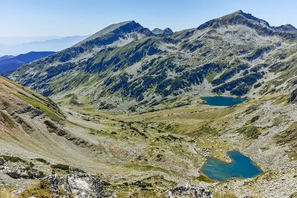 Amazing Landscape Kamenitsa Peak Argirovo Mitrovo Lakes Dzhano Peak Pirin — Stok Foto