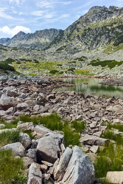 Atemberaubende Landschaft Mit Musalenski Seen Und Musala Gipfel Rila Gebirge — Stockfoto