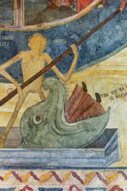 Başkalaşım Manastırı, Veliko Tarnovo, Bulgaristan - 9 Nisan 2017: Ortaçağ Ortodoks Manastırı kutsal başkalaşım Tanrı'nın, Veliko Tarnovo bölge, Bulgaristan