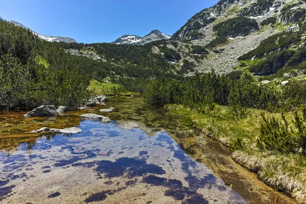 Puncak Demirkapiyski Chukar Dan Danau Banski Pegunungan Pirin Bulgaria — Stok Foto