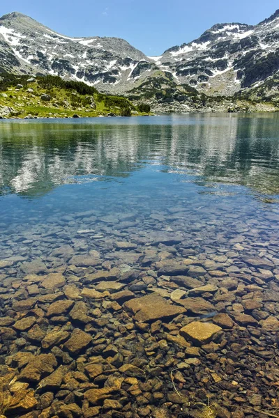 Panorama Incroyable Pic Dzhano Lac Popovo Pirin Mountain Bulgarie — Photo