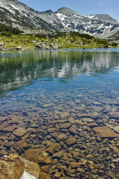 Panorama Incroyable Pic Dzhano Lac Popovo Pirin Mountain Bulgarie — Photo