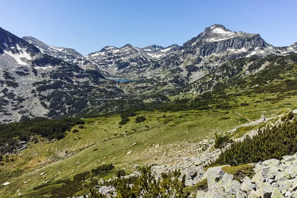 Panorama Incroyable Autour Lac Popovo Pirin Mountain Bulgarie — Photo