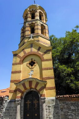 Plovdiv, Bulgaristan - 10 Haziran 2017: St. Nedelya Kilisesi şehir Plovdiv, Bulgaristan
