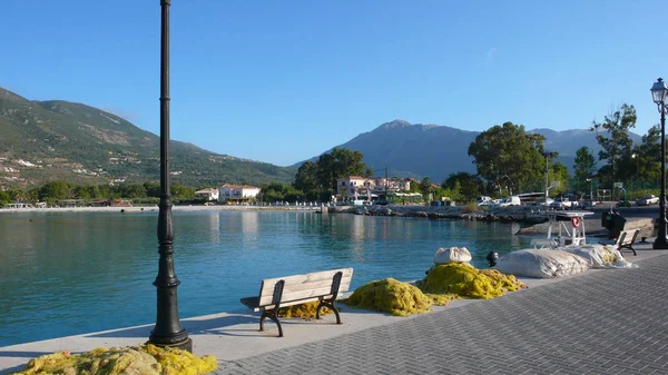 Panoramic View Bay Village Vasiliki Lefkada Ionian Islands Greece — Stock Photo, Image