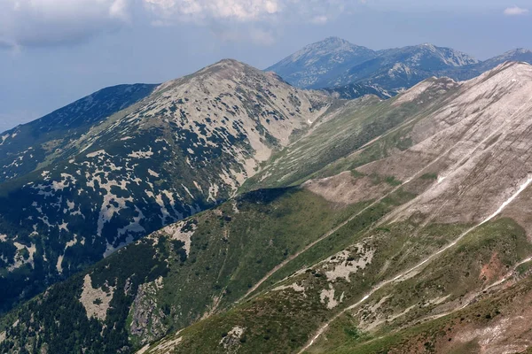 Panorama Zona Del Pico Vihren Montaña Pirin Bulgaria —  Fotos de Stock