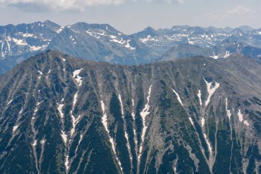 Vihren tepe, Bulgaristan'dan Pirin Dağı'nın muhteşem manzara