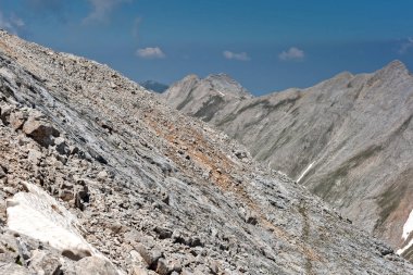 Vihren tepe, Bulgaristan'dan Pirin Dağı'nın muhteşem manzara