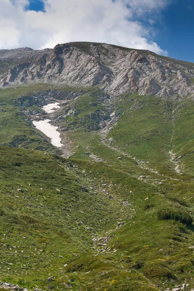 Amazing Landscape Vihren Peak Pirin Mountain Bulgaria Stock Photo